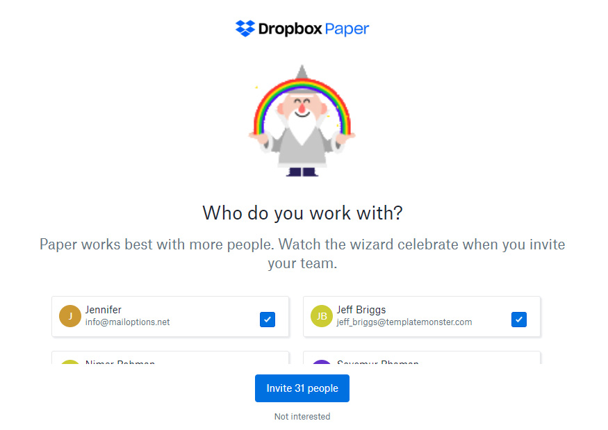 Dropbox Paper