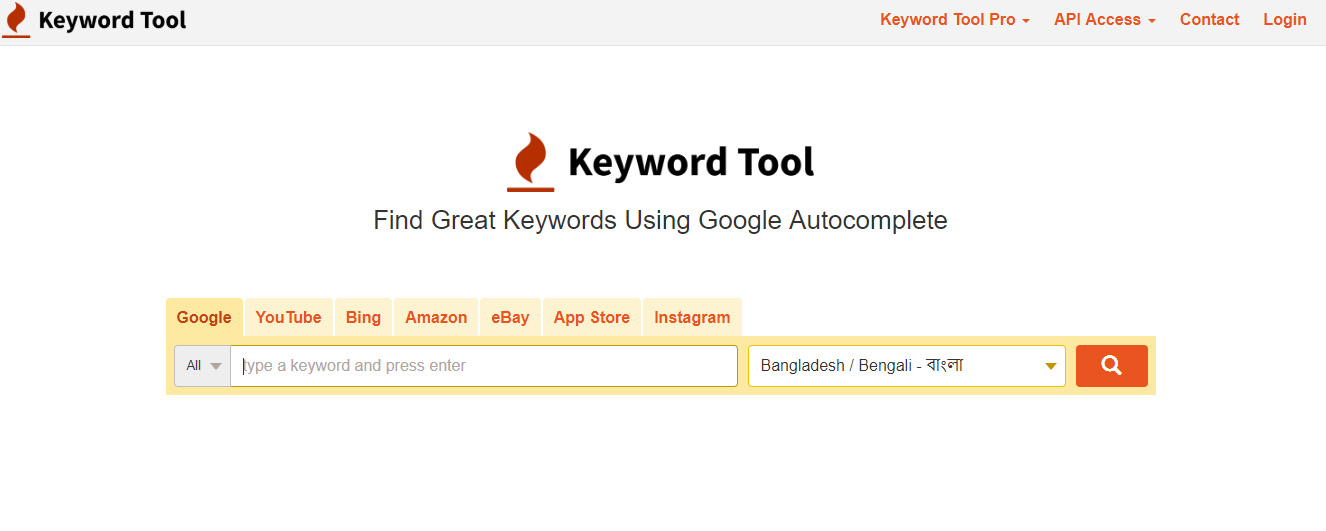 Keyword Tool