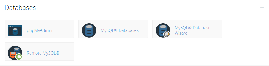 Database Section