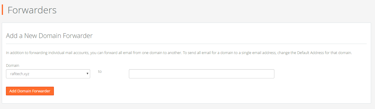 Domain Forwarders